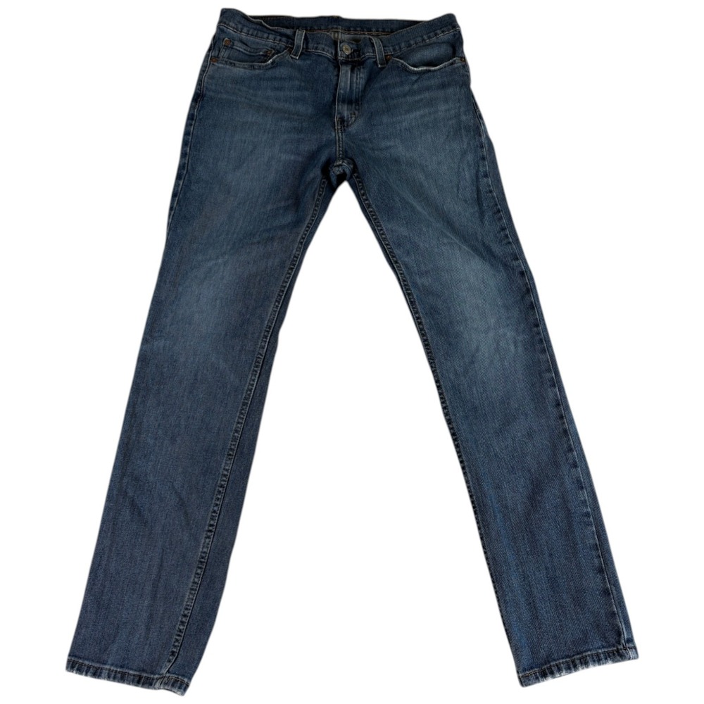 Levi's 511 Slim Fit Jeans Mens 32x32 (32x30.5) Blue Denim Medium Wash Straight